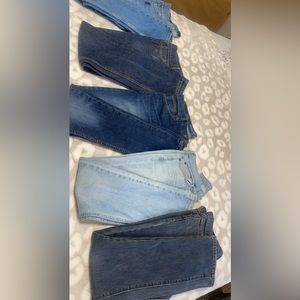 5 pairs of Men Jeans 32x32
